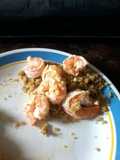 Lime ginger shrimp