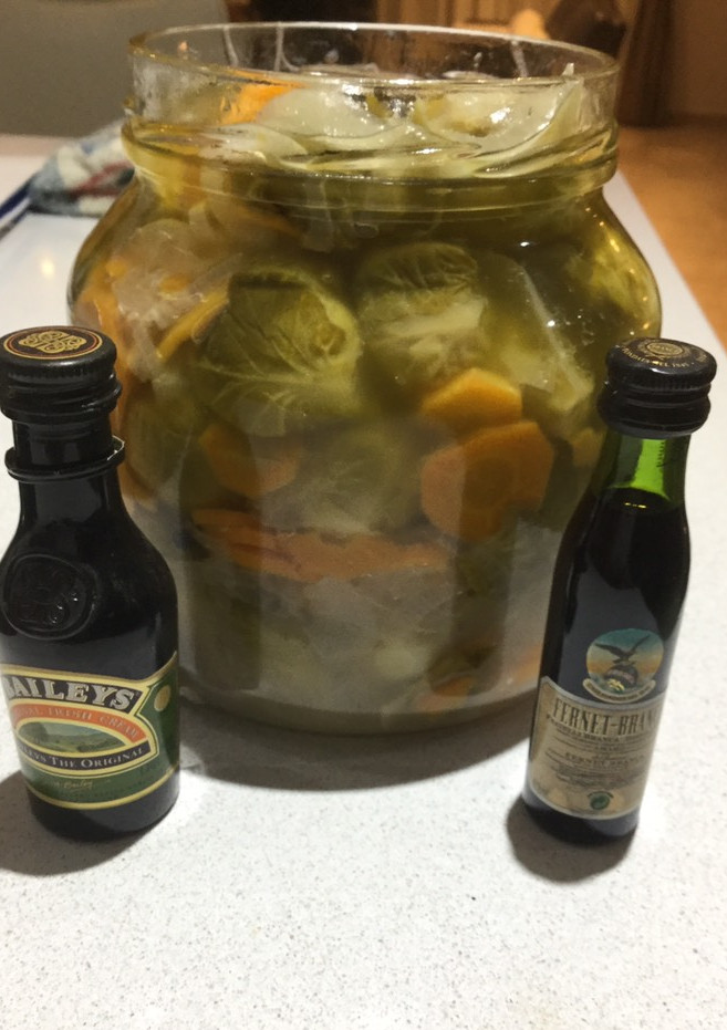 Una foto de Repollos de Brucella al Escabeche