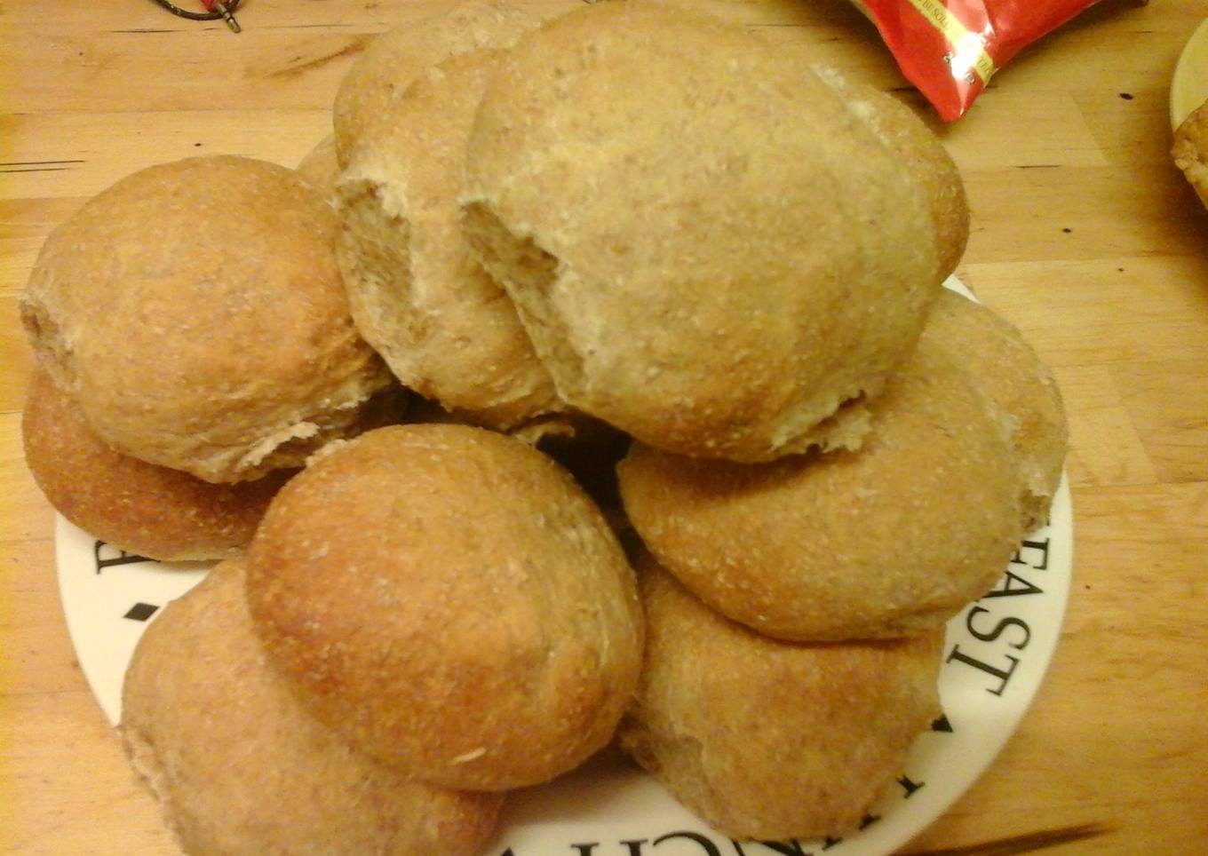 Brown Malt Baps