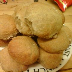 A picture of Brown Malt Baps.