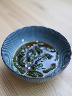 A picture of Sweet And Sour Dripping Sauce For Ginseng Chicken Soup.