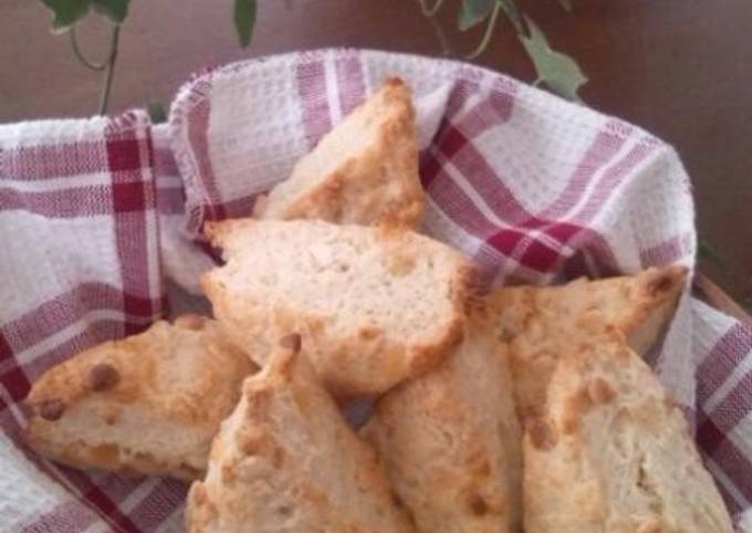 White Chocolate and Lemon Peel Scones & Dark Matcha Scones