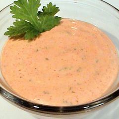 A picture of Chipotle Southwest Sauce.