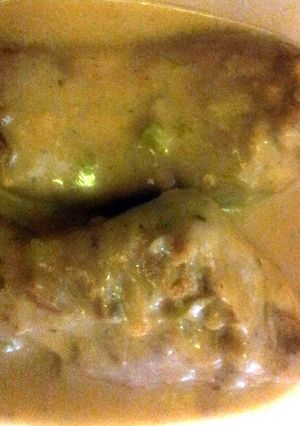 A picture of Ms. Kipper's Smothered Rabbit.