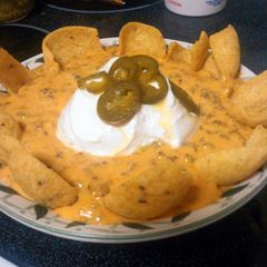 A picture of Kek's Super Bowl Dip.