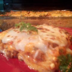 A picture of Sunshine's Throw Together Lasagna.