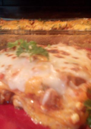 A picture of Sunshine's Throw Together Lasagna.