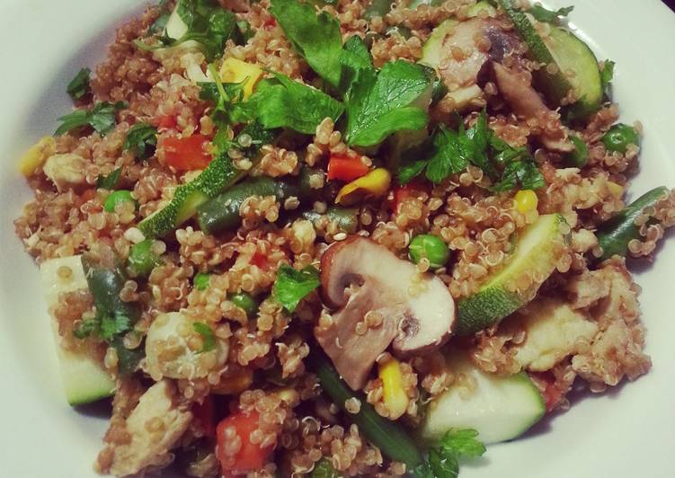 Quinoa "Fried Rice" Quinoa "Fried Rice"