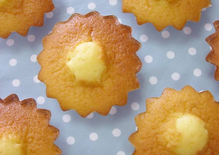 Simple Way to Make Quick Easy Madeleines with Belly Buttons