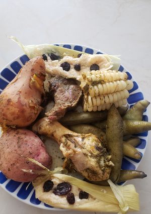 Una foto de Pachamanca a la Olla