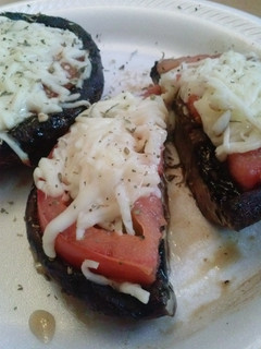 A picture of Grilled Portabello Mushrooms.