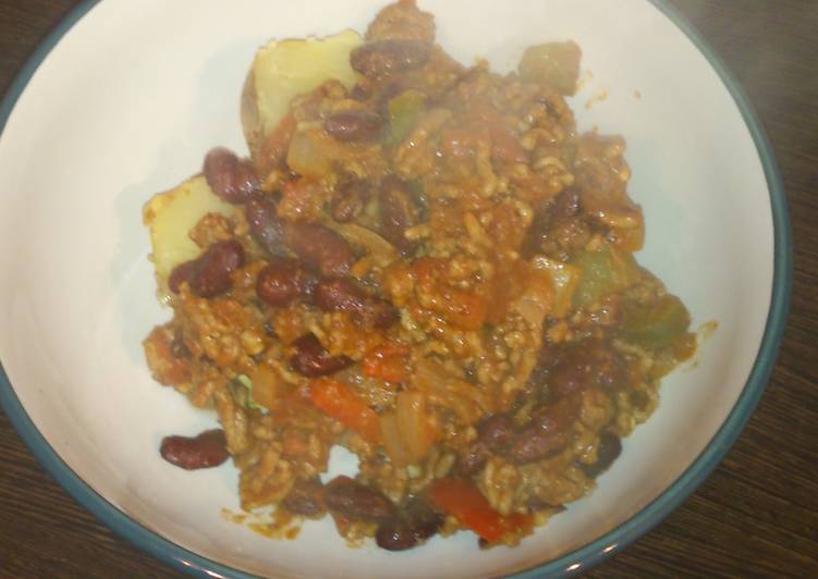 Recipe of Chili con carne in 27 Minutes at Home