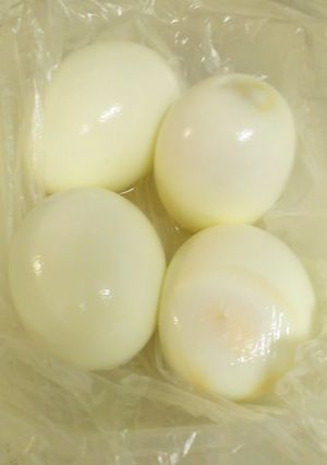 A picture of Boiling Eggs With a Generous Amount of Water in a Pressure Cooker is Convenient!.