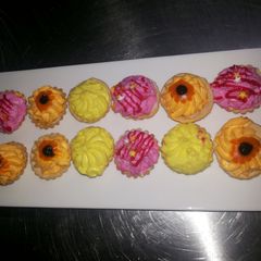 A picture of flavoured tart.