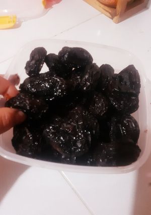 صورة لوصفة تجفيف البرقوق، العينة، عين الجمل