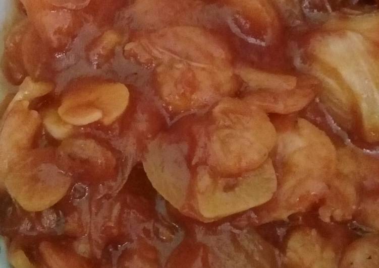 Langkah Mudah untuk Membuat Udang asam manis sederhana Anti Gagal