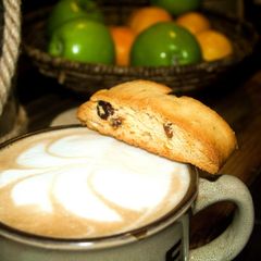 A picture of Almond Cherry Biscotti.