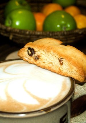 A picture of Almond Cherry Biscotti.