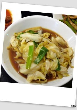 醋溜高麗菜 的食譜成品照片