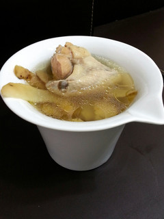 A picture of Chicken Soup With Herb.