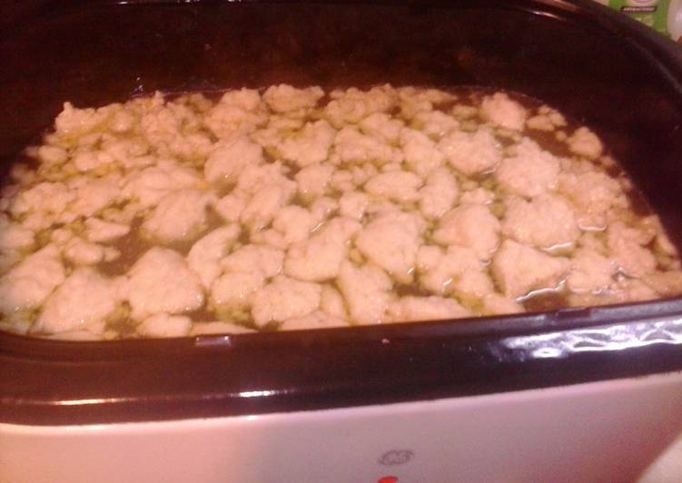 Recipe of Speedy chicken and dumplings