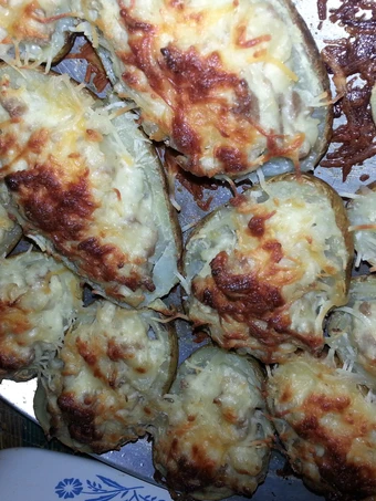 Recipe twice baked stuffed potato wedges which So Delicious