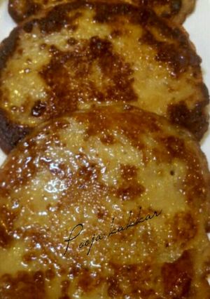 A picture of Apple malpua.