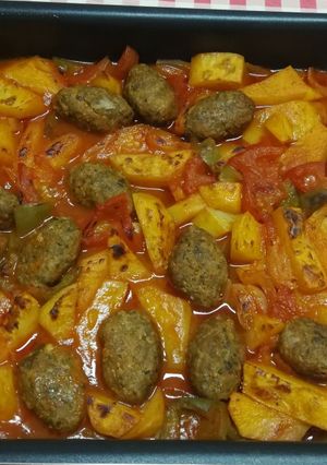 A picture of Kofta Tray.