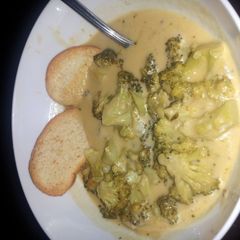 A picture of Broccoli Cheese Soup.