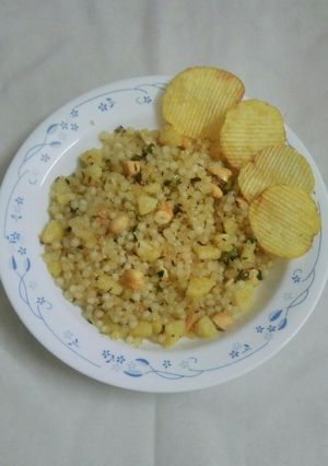 A picture of Sabudana Khichdi.
