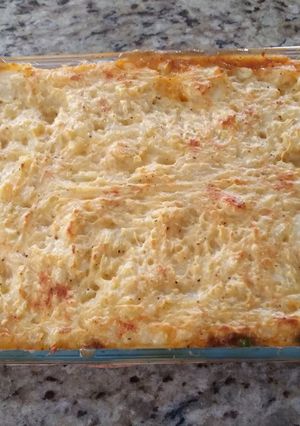 A picture of Shepherd's pie.