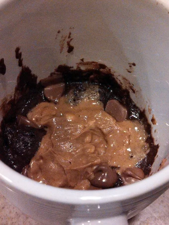 Recipe Double Chocolate Chip Peanut Butter Mug Cookie the So Delicious Delicious