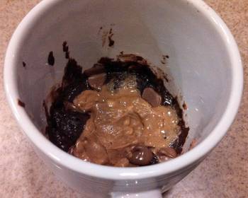 Ultimate, Prepare Double Chocolate Chip Peanut Butter Mug Cookie Savory Delicious