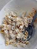 pasta with yogurt dressing