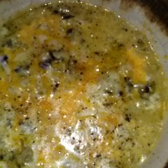 A picture of Mae's Broccoli Rice Casserole.