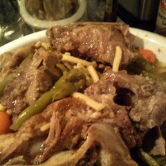 A picture of Southern Soulful pork neck bones.