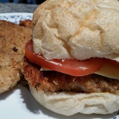 A picture of Chicken Schnitzel.