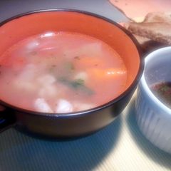 A picture of Fish Soup with 9 Spices.