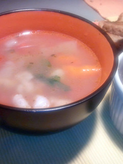 A picture of Fish Soup with 9 Spices.