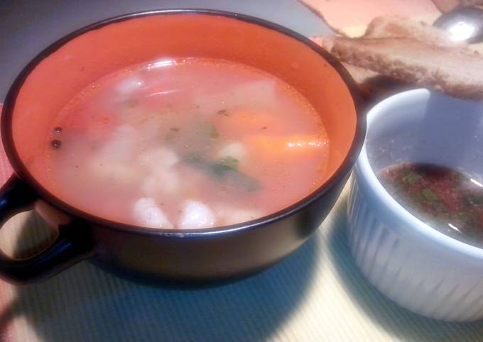 Recipe of Homemade Fish Soup with 9 Spices