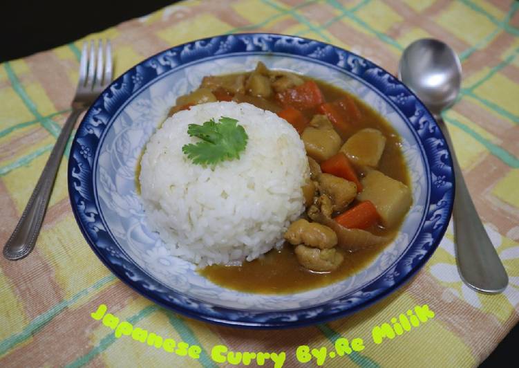 Cara Musim Semi saat makan malam💢 Japanese Curry 💢