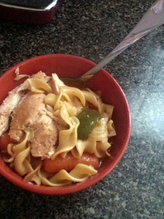 A picture of Good ol' Chicken Noodle Soup.