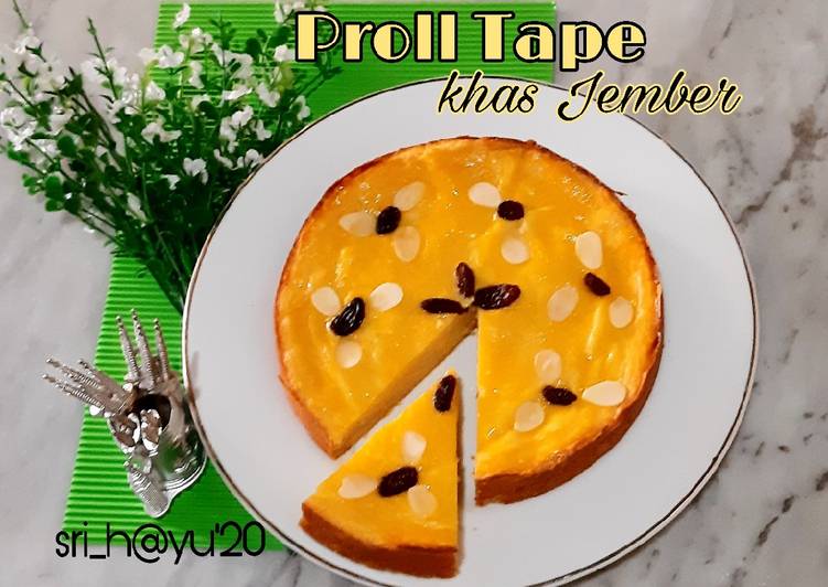 Proll Tape khas Jember (no mixer no oven)