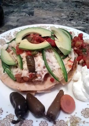A picture of BD's Chicken Fajita Mexican Sandwich.