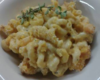 How To Making Recipe 3 Cheese Butternut Squash Mac  Cheese Very Delicious