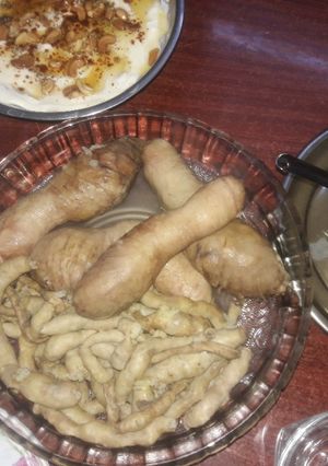 صورة لوصفة سجقات وقبوات السورية
