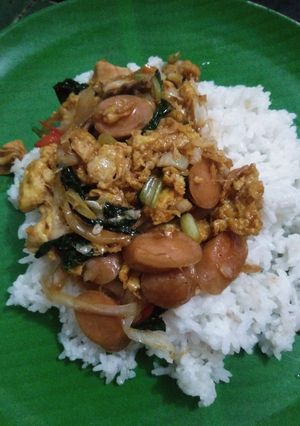 Foto resep Nasi gila simple
