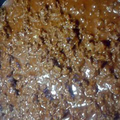 A picture of sloppy joes.