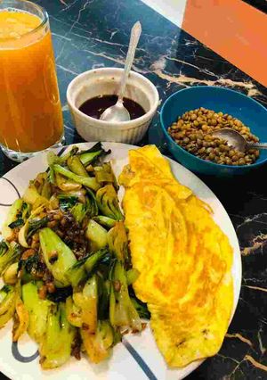 A picture of Bok choy spinach.
