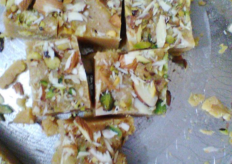 Steps to Prepare Homemade Clay burfi